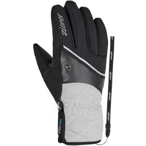 Ziener KAIKA AS® AW LADY Dámske lyžiarske rukavice, čierna, veľkosť