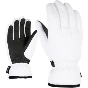 Ziener KARRI GTX W Dámske rukavice, biela, veľkosť 6.5