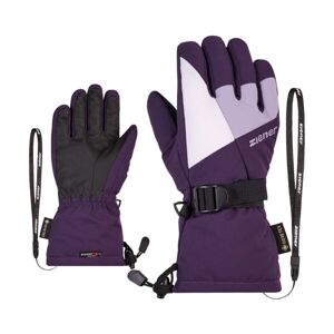 Ziener LANI Detské lyžiarske rukavice, fialová, veľkosť 5