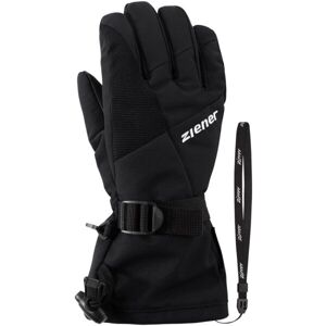 Ziener LANI GTX JR Detské lyžiarske rukavice, čierna, veľkosť 6